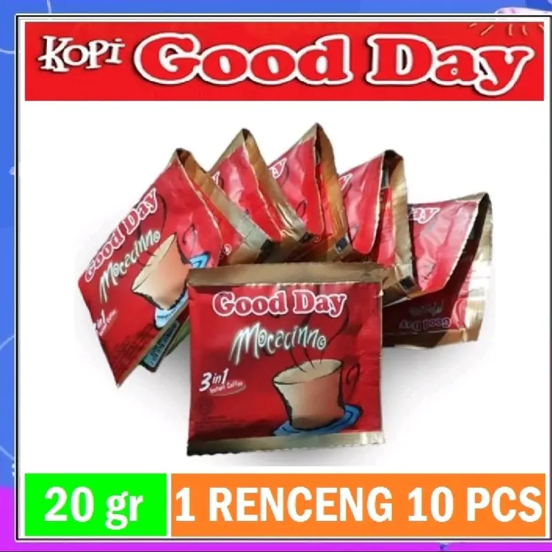 kopi gooday mocacinno 1 renceng Coffee Robusta 1