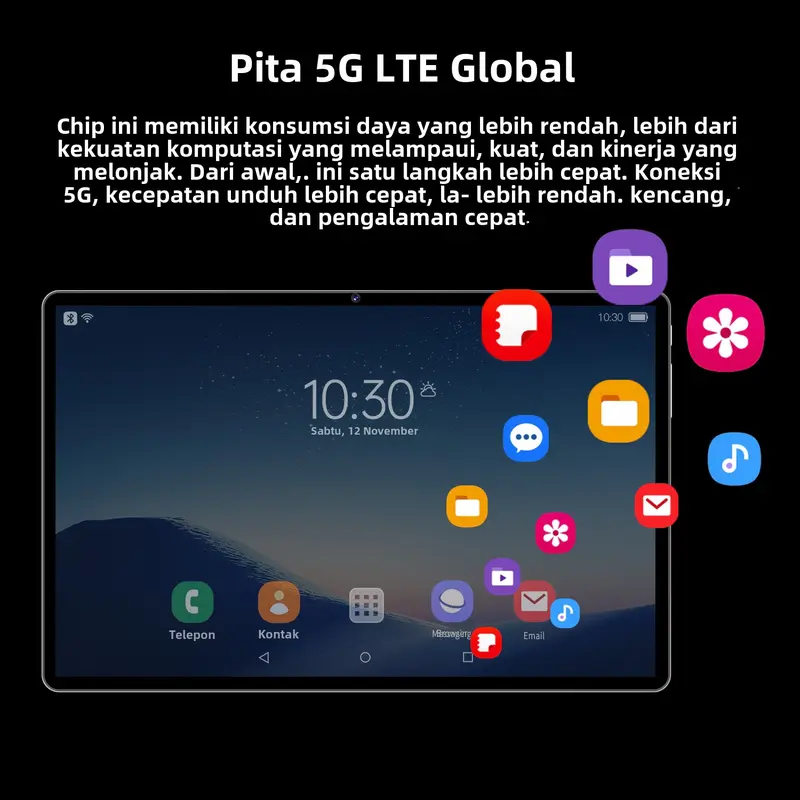 Promosi Free Wireless mouse keyboard set Produk Baru Tablet pc s10 pro 11.6inch Tablet 1TB+16GB 120hz Pro Layaknya PC|OLED RealColor FullView Display | Ultra-tipi Tablet hp tabletadvan AirPad Murah Tablet Murahhp MatePad 6