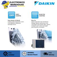 Gambar AC DAIKIN FTC35YV14 + PASANG AC SPLIT 1,5 PK SUPER MINI SPLIT SERIES STANDARD - PASANG Hemat Listrik Putih dari ElectronicWarehouse Kab. Tangerang 4 Tokopedia