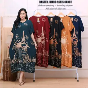 Daster Cabutan Jumbo Motif Paris Ld 125 Pb 115