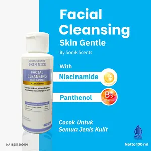 [ PROMO LIVE ] SKIN NICE Facial Cleansing Skin gentle all skin types , Panthenol Niacinamide