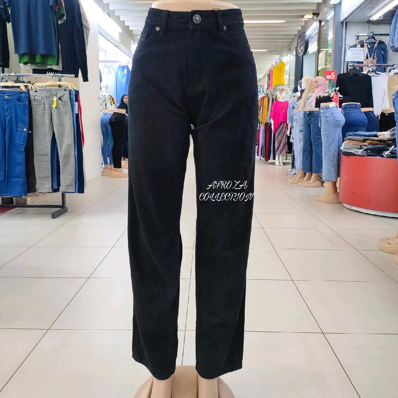 Wide Leg Acid Wash Long Palazzo.Premium Quality.Ready Stock 5