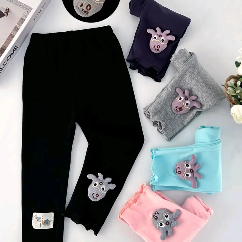 Legiing anak import, untuk anak 1-5tahun Legging Katun Stretch 0