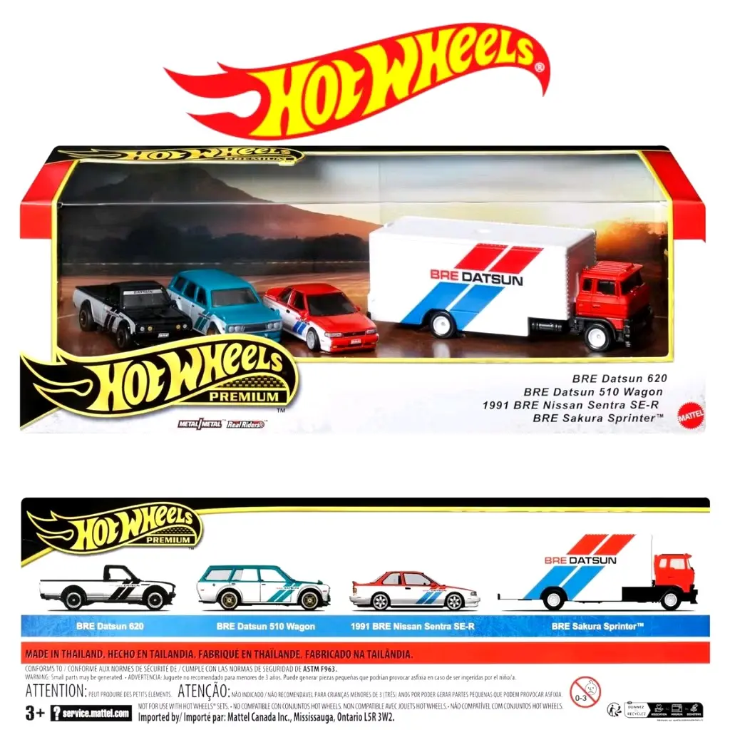 HotWheels Diorama Datsun Bre