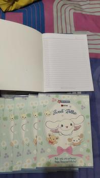 Product Review of Buku Tulis Motif Kuromi/Cinamoror 38Lembar 1Pack isi (10pcs) buku Tulis from L**a 3