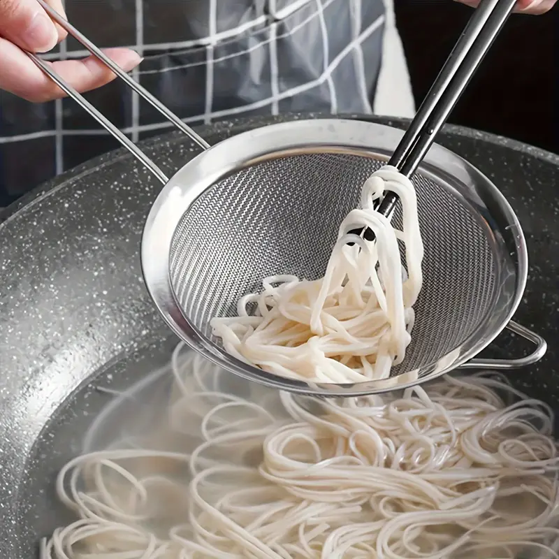 SARINGAN MINYAK CEKO SARINGAN JUS TEPUNG 8cm sampai 22cm saringan Halus Stainless Steel Serbaguna S8 Kitchenware Kitchenware COD 5