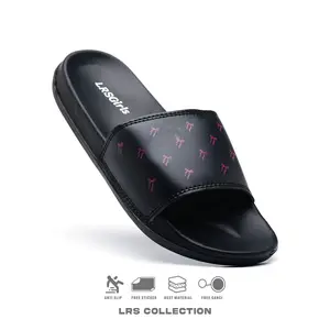 LRS Sandal Wanita Ribbon Girl Sandal Slop Wanita Sendal Shoes Selop Cewek