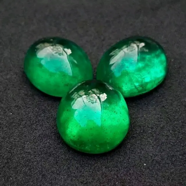 lostone pria istimewa green Zamdrud Zambia top cristal serat kapas 2
