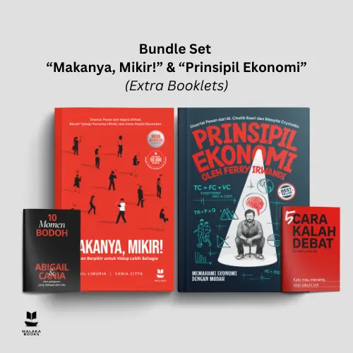 Bundling Makanya, Mikir! & Prinsipil Ekonomi (Dengan 2 Booklet)