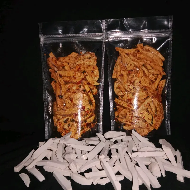 BASRENG VIRAL BANDUNG SUPER PEDAS RASA DAUN JERUK Cemilan Keripik Snacks Food Goreng Makanan 8