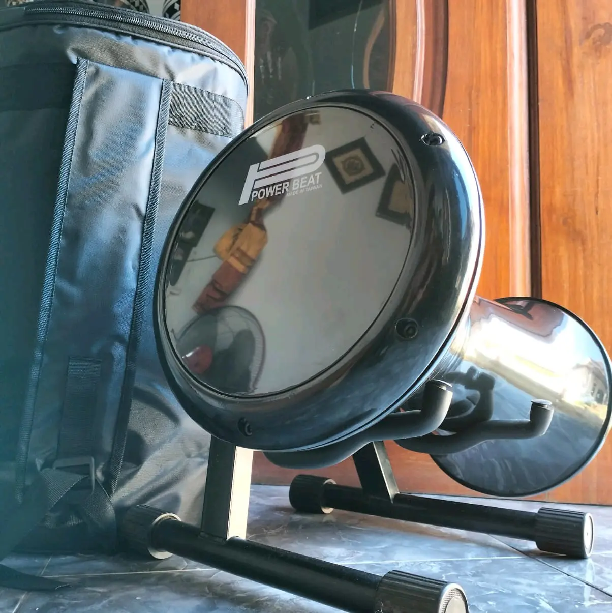 DARBUKA ORIGINAL ALMUNIUM COR 8INC