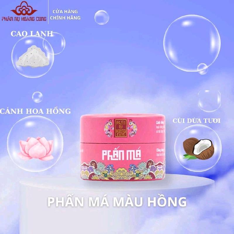  Phấn Má Trang Điểm Màu Hồng Phấn Má Nén Mỏng Nhẹ Ửng Hồng Tự Nhiên Phấn Nụ Hoàng Cung 25g 