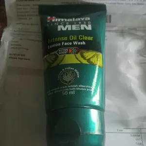Himalaya Men Intense Oil Lemon Control Face Wash 50ml