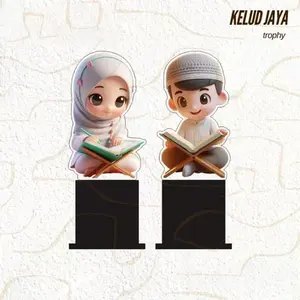 Piala Akrilik Anak Islami Piala Tahfidz Akrilik Piala MTQ Akrilik Custom
