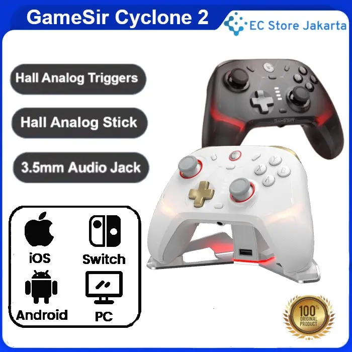 GameSir T4 Cyclone Pro / Cyclone 2 Gamepad Game Controller Joystick Smartphone PC