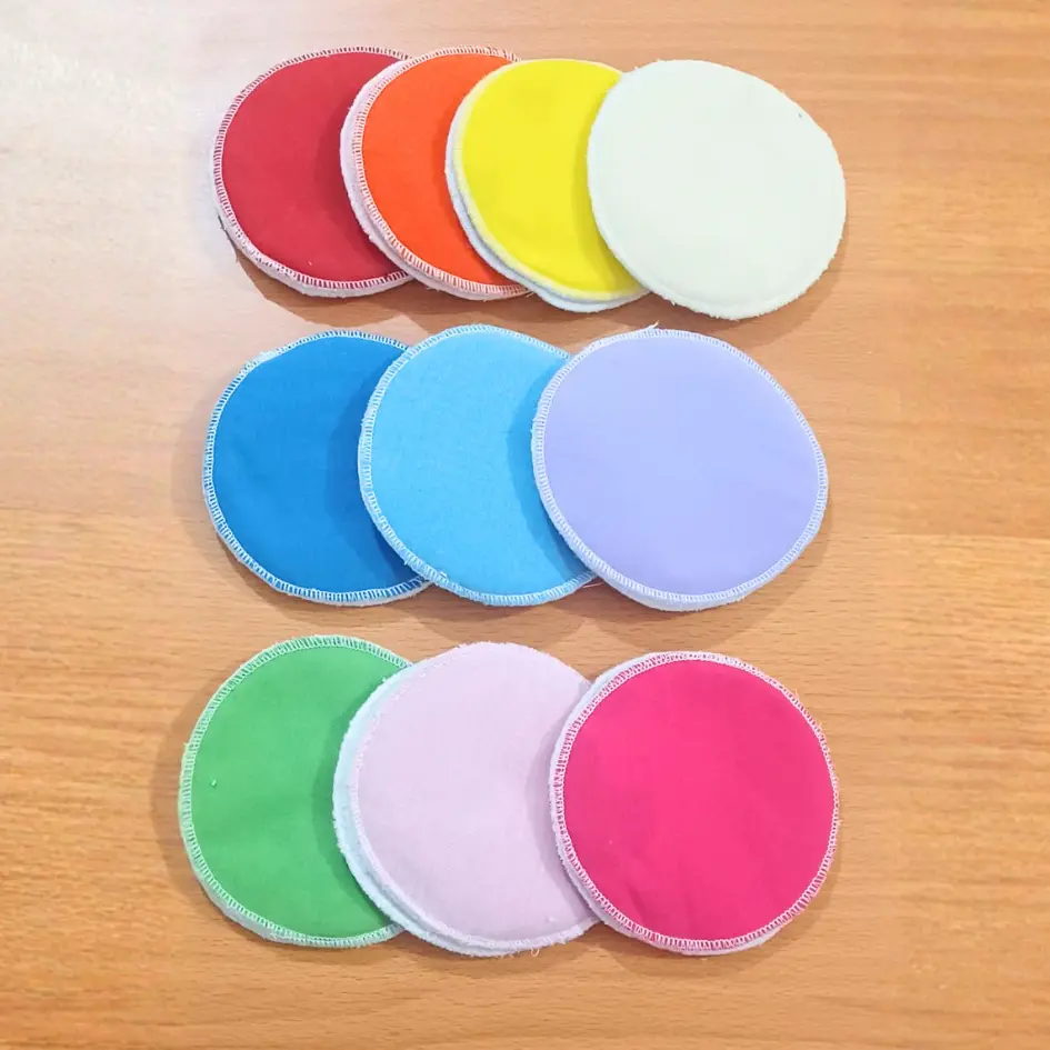 BREAST PAD untuk mencegah rembesan asi washable bisa dicuci dipakai ulang breastpad Akachan Ibu Menyusui Hamil