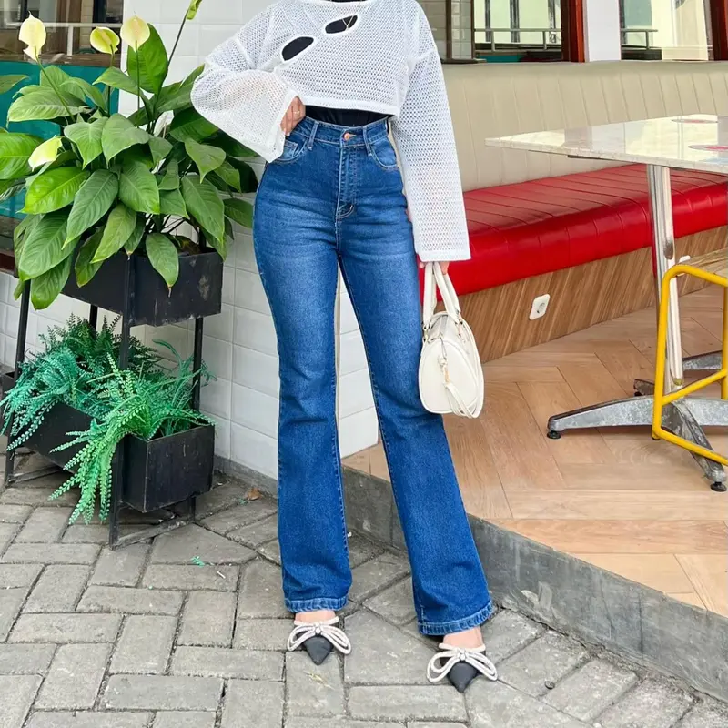 ORE - Cutbray CK211FS Jeans Highwaist Slimfit Strech / Size 28-34 2