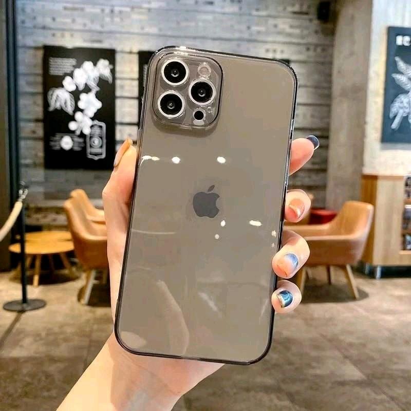 Soft Case Clear Hitam Inf Smart 5/Smart 6/ Smart 7/ Smart 8 /Hot 40i/ Hot 30/ Hot 30i/ Hot 9 Play/ Hot 20/ Hot 20i/Hot 11S NCF Casing Silikon Bening transparan 1