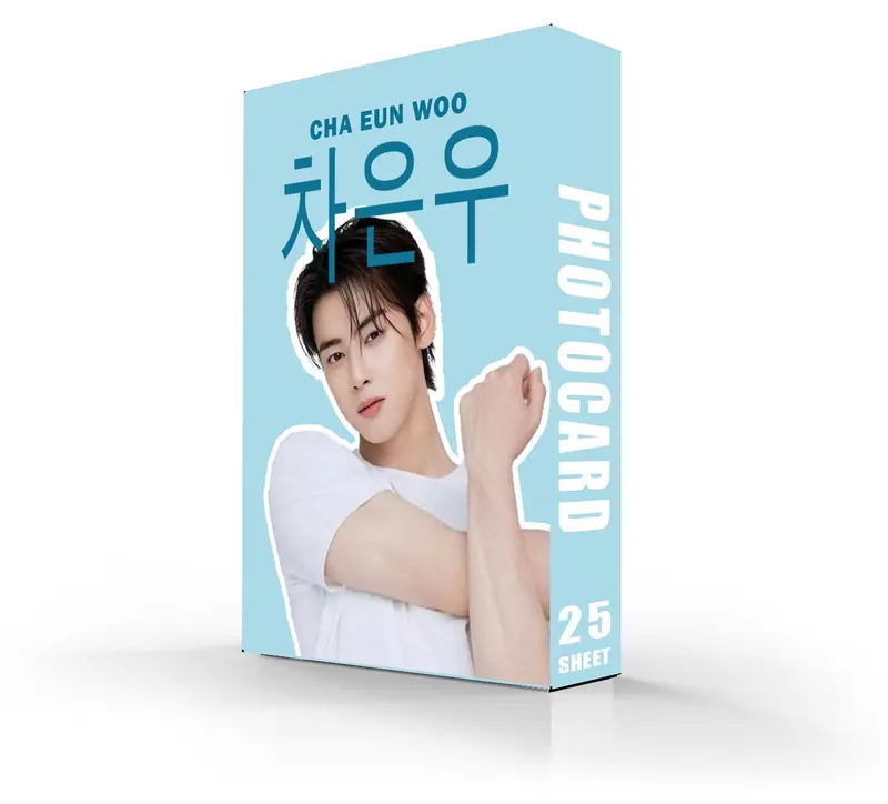 FLA Photocard ASTRO Cha Eun Wo Premium isi 25 Sheet Foto Kpop Foto Kpop 5