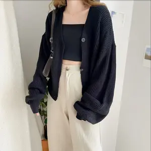 RO Cardigan Rajut Jadore Ld 90 - 100 cm P 60 cm B 250 gr Cotton Acrylic #4423