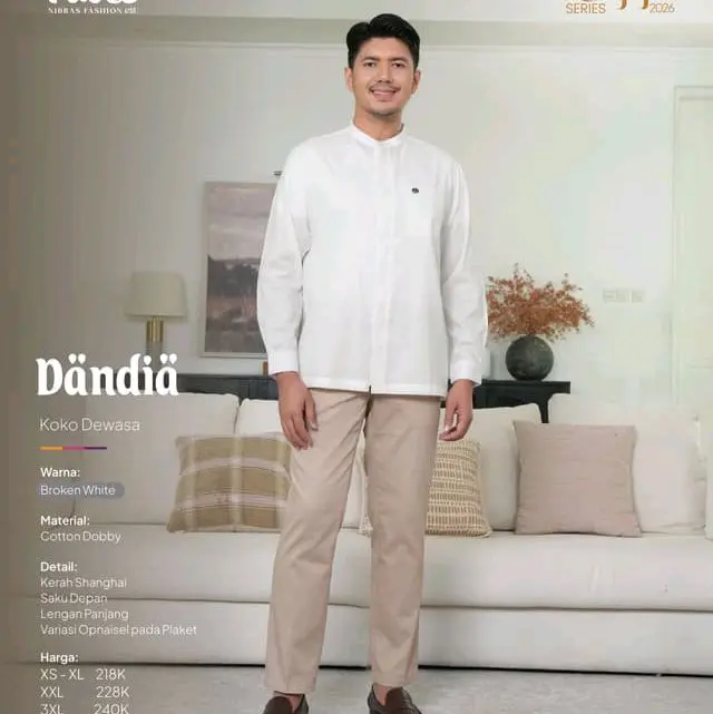 Dandia putih panjang S