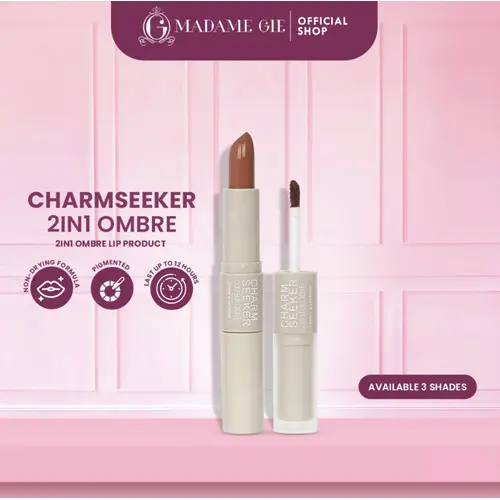 Madame Gie Charmseeker 2in1 Ombre - Make Up Lipstick Lip Matte Cream 0