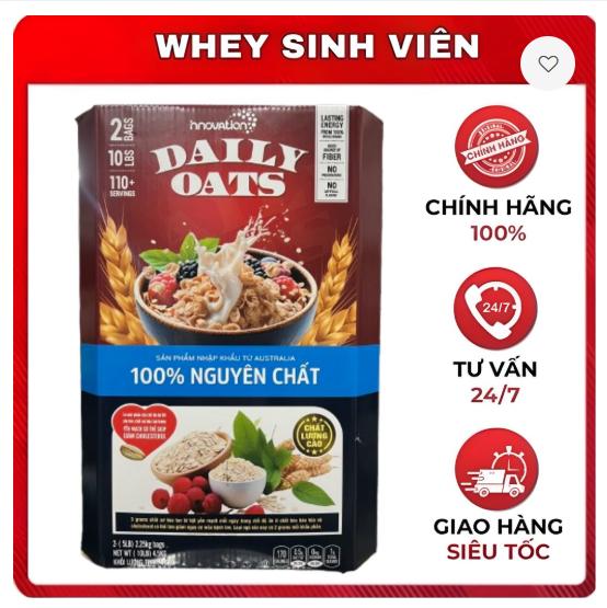 Yến Mạch QUAKER OATS Hộp 10lbs 4.6kg Không Đường tại WHEY SINH VIÊN HẢI PHÒNG Food