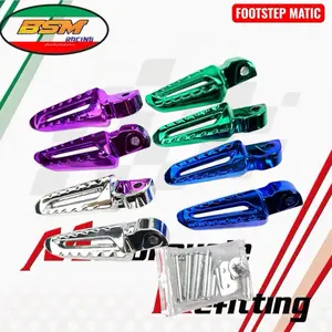 Footstep pijakan kaki CNC Original BSM Universal semua motor matic Motorcycle