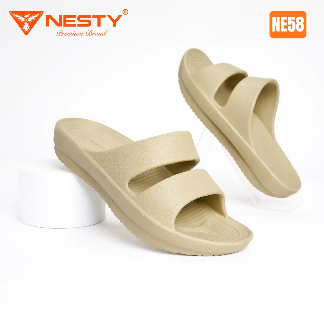 [NE58] DÉP HAI QUAI NESTY UNISEX –BASIC SANG XỊN, CỰC ÊM CHÂN (KO3)