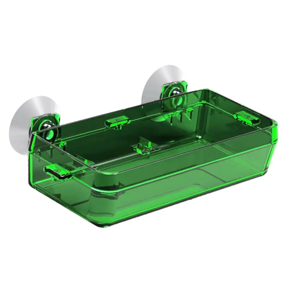 Suction Cup Reptile Feeder Food Water Bowl Dish Supplies Accessories Feeding Container Terrarium for Lizard Chameleon Tortoise Snakes Gecko