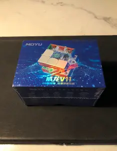 Rubik 3x3 MoYu Weilong V11 - Magnetic / Magnetic UV /  20 Magnet Ballcore Maglev UV - Pemula hingga Profesional