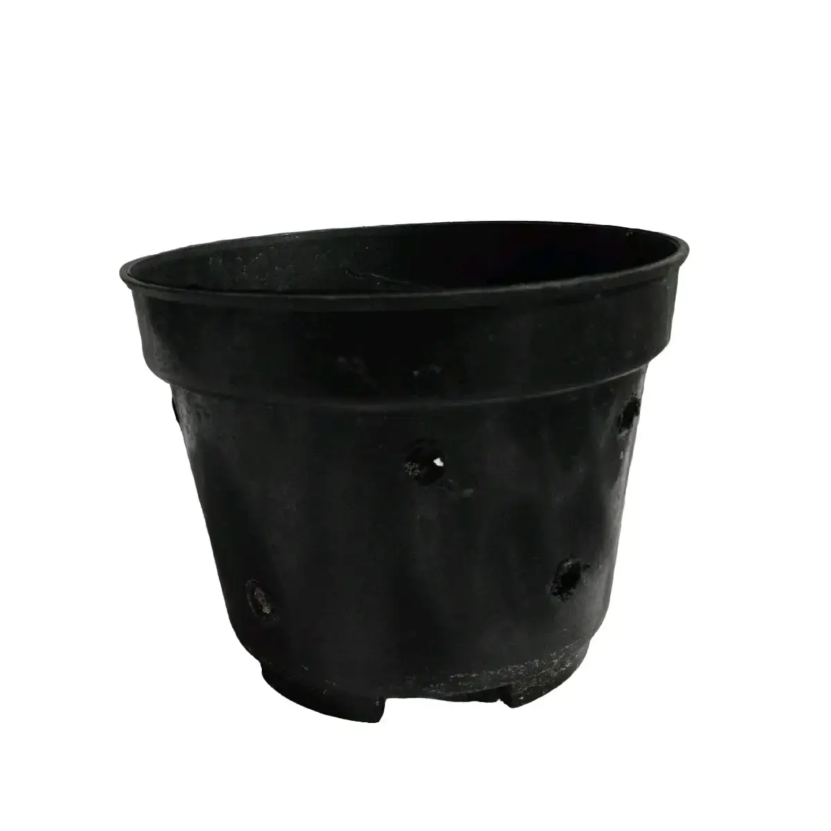 1pot dewasa hitam plastik