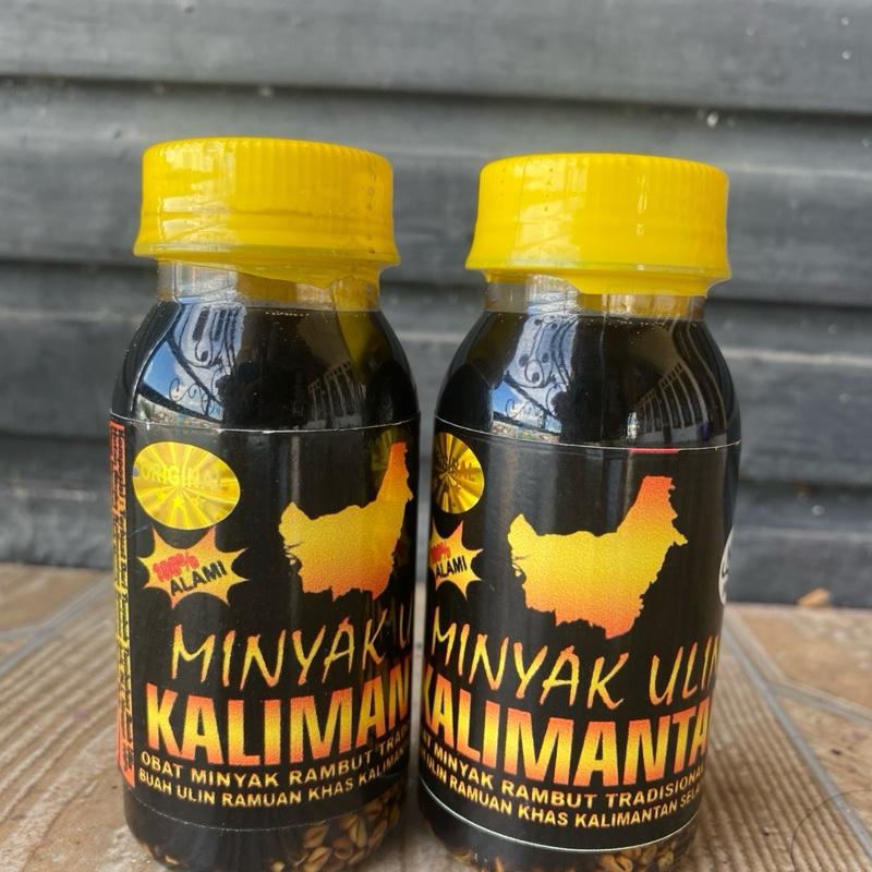 Minyak Buah Ulin Khas Kalimantan isi 60 ml penumbuh rambut/ menghitamkan rambut Hitam Melebatkan Rontok Memanjangkan Penghitam herbal 7