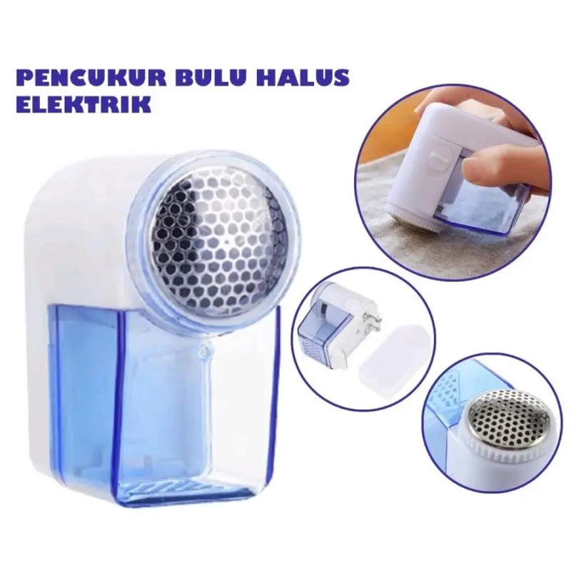 Alat Pencukur Bulu Benang Wool Pakaian Lint Remover Alat Penghilang Bulu Pakaian Electric Pembersih Serat Baju Halus 1