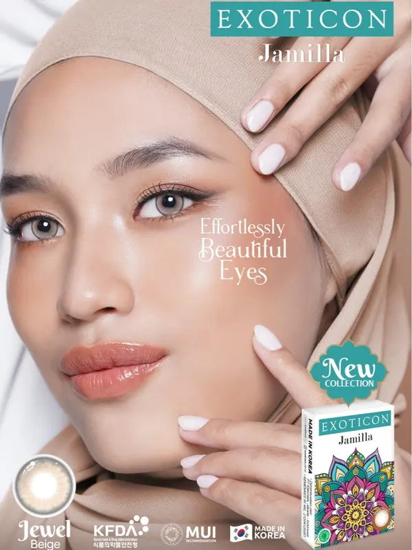 SOFTLENS X2 JAMILLA  MINUS (-0.5 sd -2.75) DIA. 14.50mm / NATURAL 5