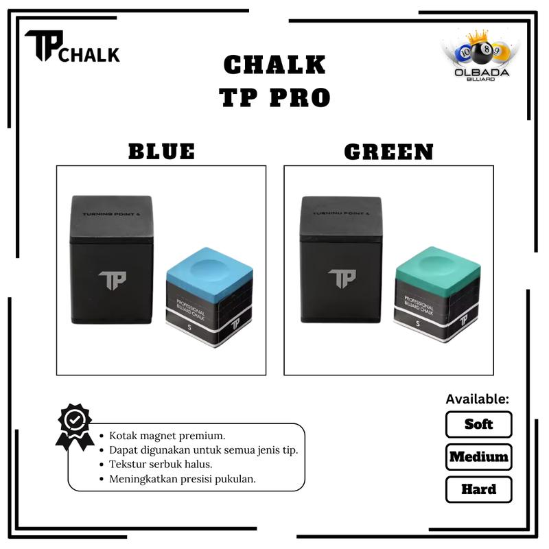 TP PRO - Turning Point Pro Chalk Soft Medium Hard 0