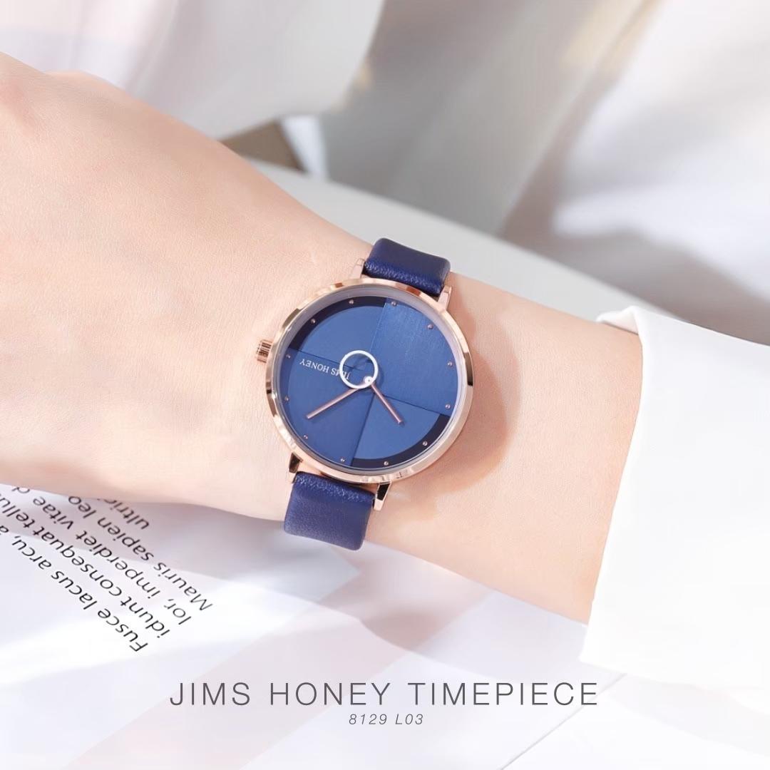 JIMS HONEY JAM TANGAN WANITA JT 8129  (FREE BOX + BATERAI)
