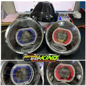 Lampu Biled ALBED Rx King New Peredam Rxking bulat Scorpio Vixion Old Motorcycle