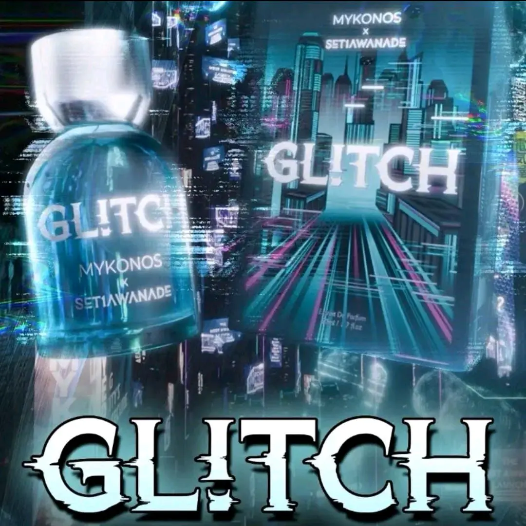 Mykonos X Adesetiawan Perfume Glitch Extrait de perfume premium 50ml Best Seller