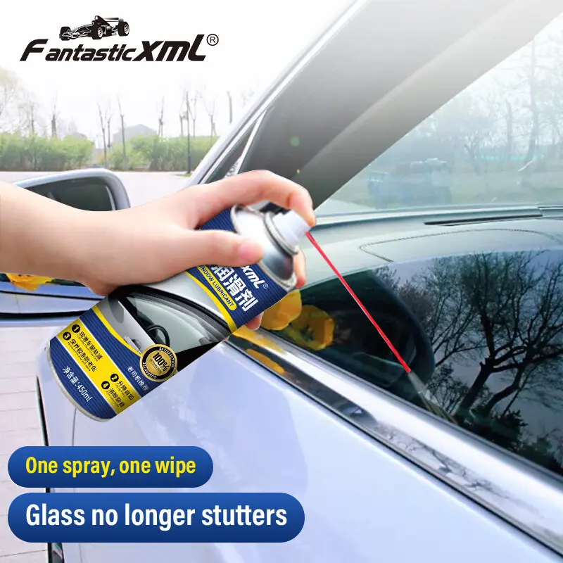 Car Window Silicone  glide450ML For Smooth Glide Anti Rust Anti Aging Auto Maintenance Accessory Automotive