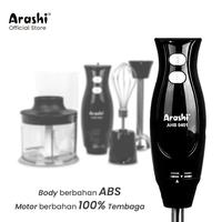 Gambar Arashi Hand Blender 4in1 / 2 Mode Kecepatan / AHB 0401 dari Arashi asia Kab. Tangerang 4 Tokopedia