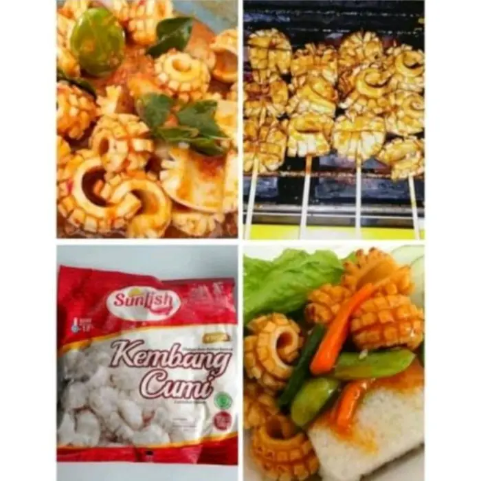 Sunfish kembang cumi seafoods bakar Frozen Makanan Laut Ikan Segar 4