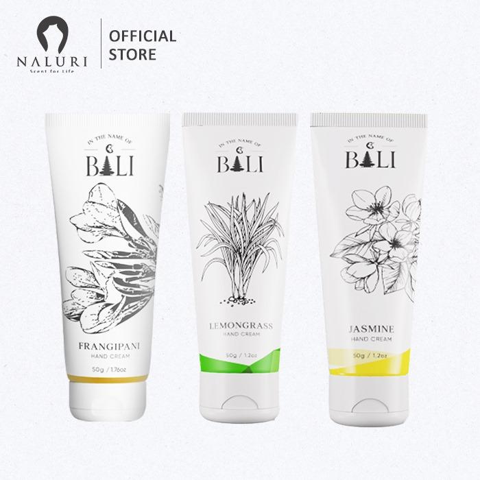 In The Name Of Bali Frangipani Hand Cream 50gr Bunga Tangan Niacinamide Merah handbody kulit kering 0