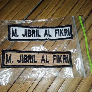 BORDIR NAMA CUSTOM DADA BADGE KOMPUTER PREMIUM PRODUKSI ORIGINAL