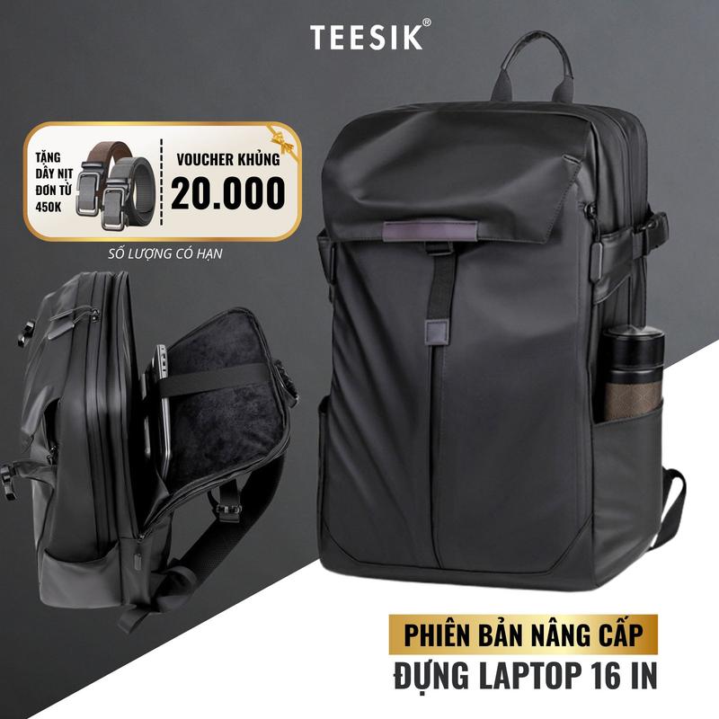 Balo nam balo đi học nữ TEE SIK balo đựng đồ du lịch đựng laptop chống thấm nước nhiều ngăn in BL06PRE - balo đựng quần áo balo da đẹp cho nam