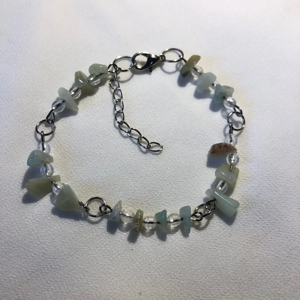 BRACELET Gelang batu alam cantik manik manik aesthetic satu layer mutiara