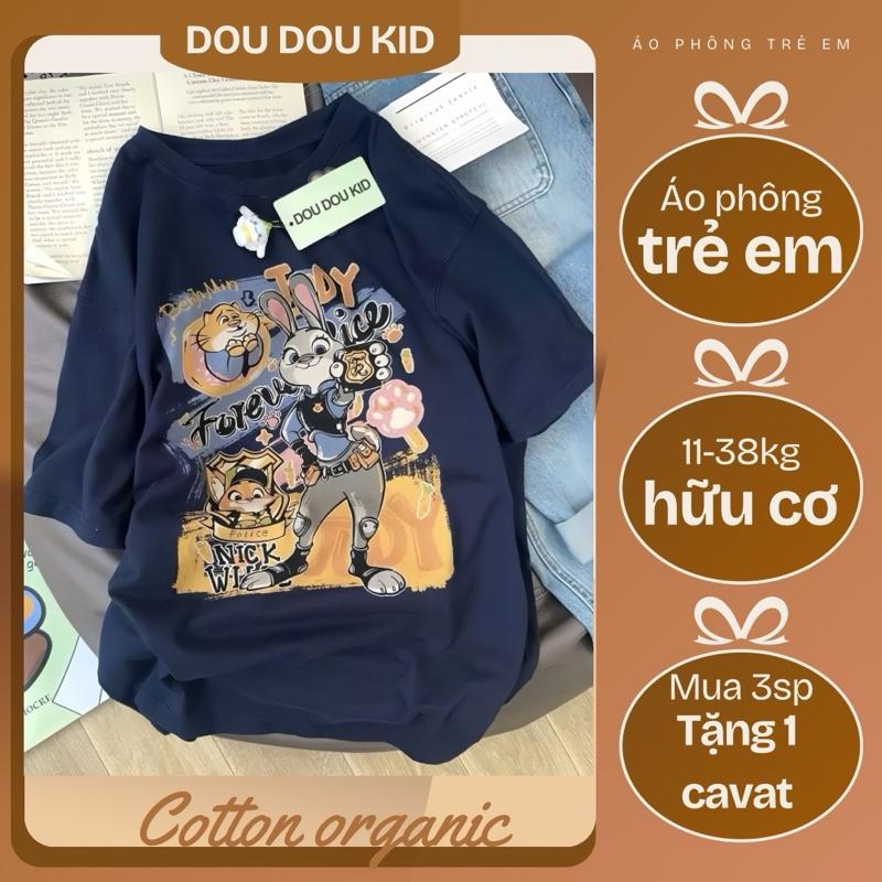 [MUA THEO CHIỀU CAO] AP53 Áo phông Trẻ Em 11-40kg Chất Cotton Hữu Cơ