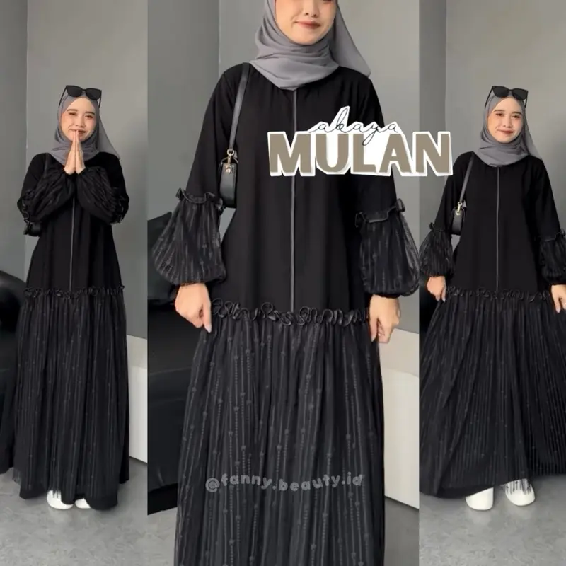 Mulan Brokat Abaya | by fanny.beauty.id
