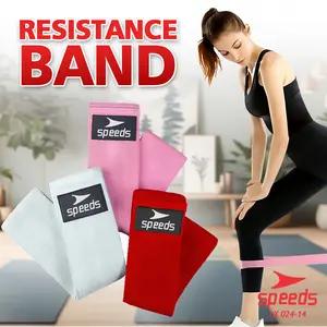 SPEEDS Hip Bands Hip Resistance Loop Bands Squat Olahraga Gym Yoga Fitness 024-14
