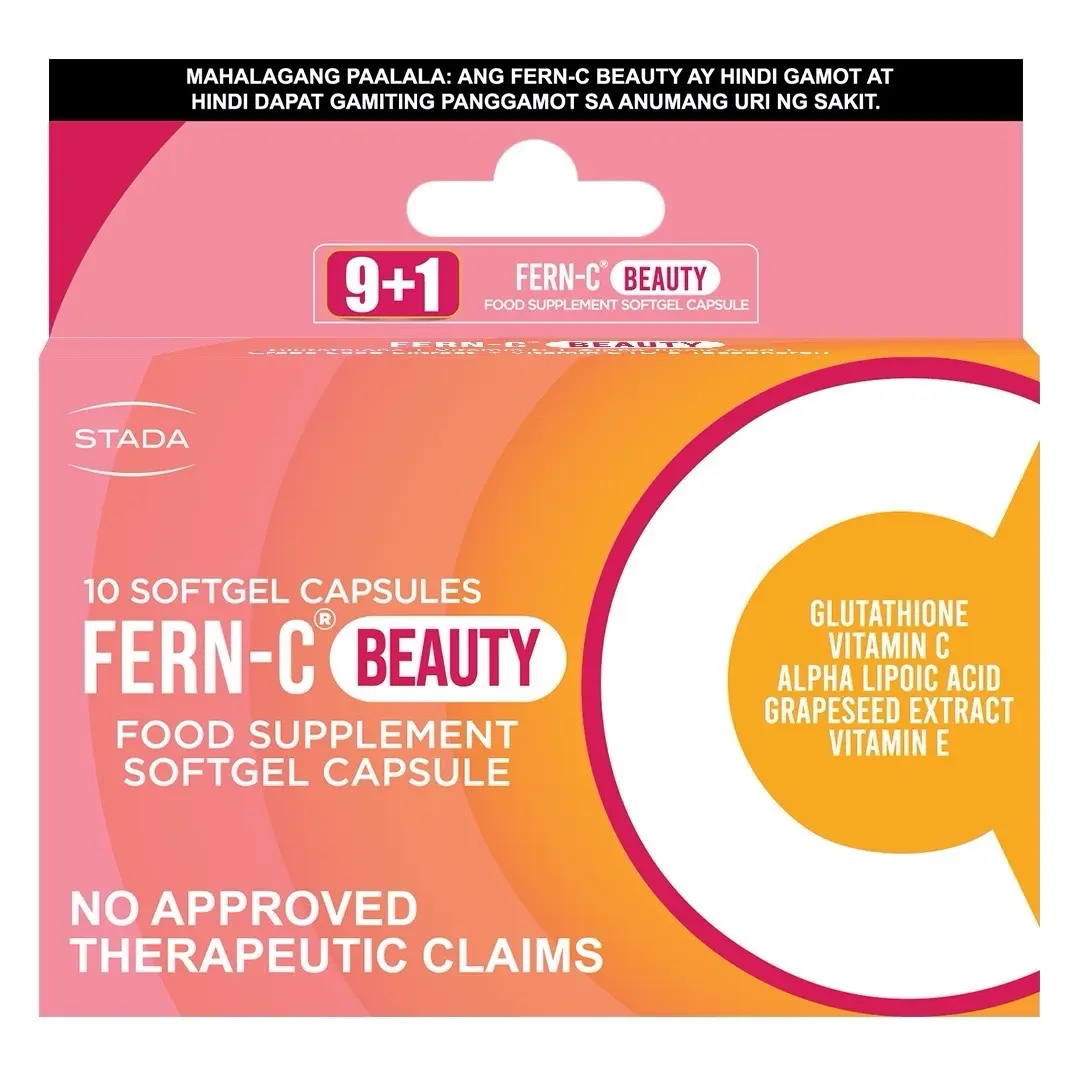 FERN-C BEAUTY GLUTATHIONE W/ VITAMIN C, ALPHA LIPOIC ACID, GRAPESEED  EXTRACT & VITAMIN E